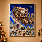 Christmas Reindeer Diamond Painting Art Kit