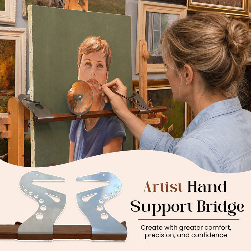 🎨 Handstützbrücke für Künstler