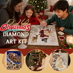 Christmas Reindeer Diamond Painting Art Kit