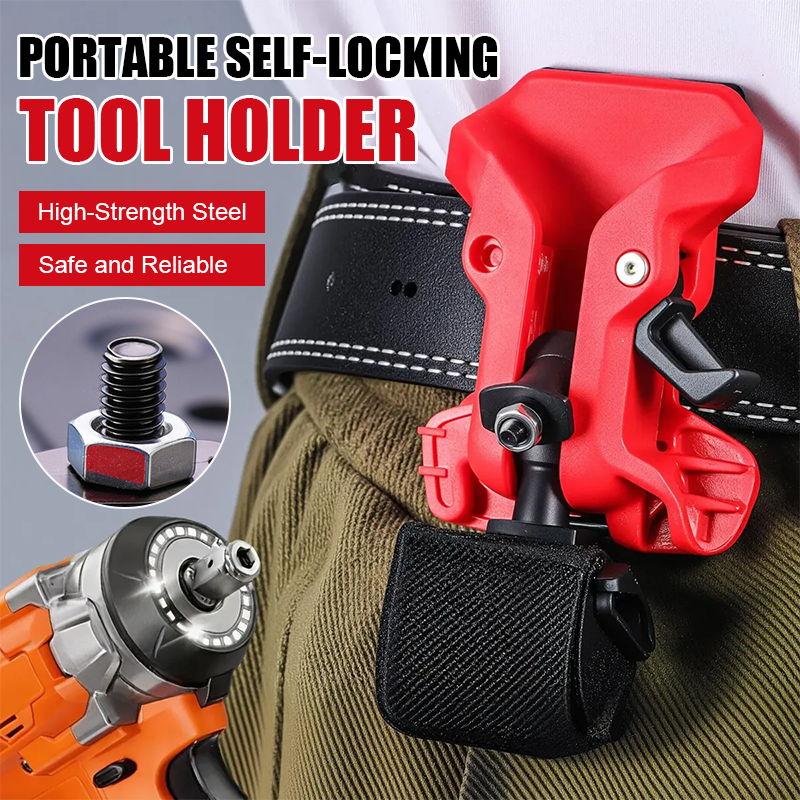🔧Tragbarer, selbstsichernder Werkzeughalter🔧
