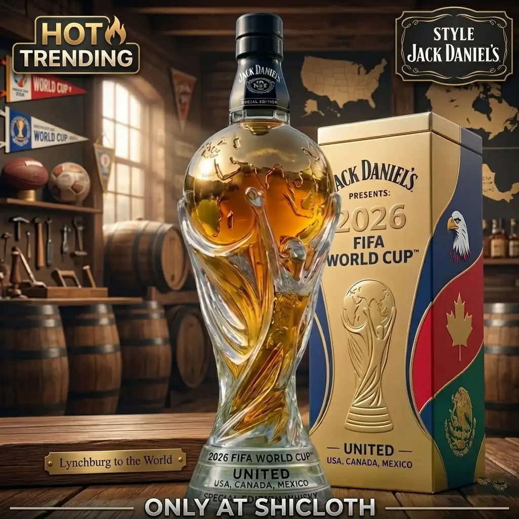 🔥HEISSER ANGEBOT 49 % RABATT!📢⚽Whiskyflasche in Sonderausgabe zur FIFA-Weltmeisterschaft 2026⚽