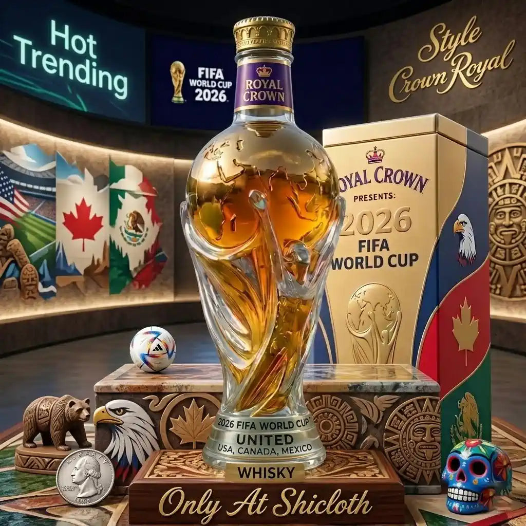 🔥HEISSER ANGEBOT 49 % RABATT!📢⚽Whiskyflasche in Sonderausgabe zur FIFA-Weltmeisterschaft 2026⚽