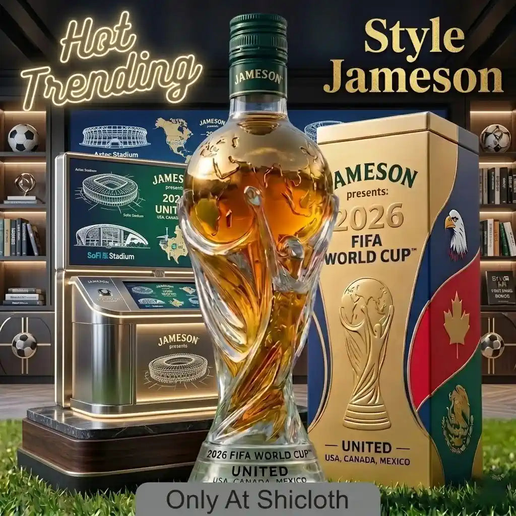 🔥HEISSER ANGEBOT 49 % RABATT!📢⚽Whiskyflasche in Sonderausgabe zur FIFA-Weltmeisterschaft 2026⚽