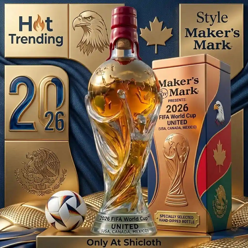 🔥HEISSER ANGEBOT 49 % RABATT!📢⚽Whiskyflasche in Sonderausgabe zur FIFA-Weltmeisterschaft 2026⚽