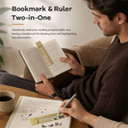 Cat Template Multi-functional Bookmark Ruler