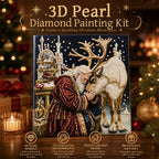 Christmas Reindeer Diamond Painting Art Kit