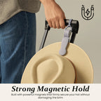 Portable Magnetic Hat Clip for Travel & Storage - Secure Hat Holder