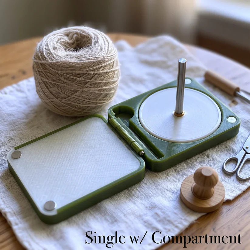 Letzter Tag: 50 % Rabatt – 🧶 Tragbarer Garnhalter zum Häkeln & Stricken