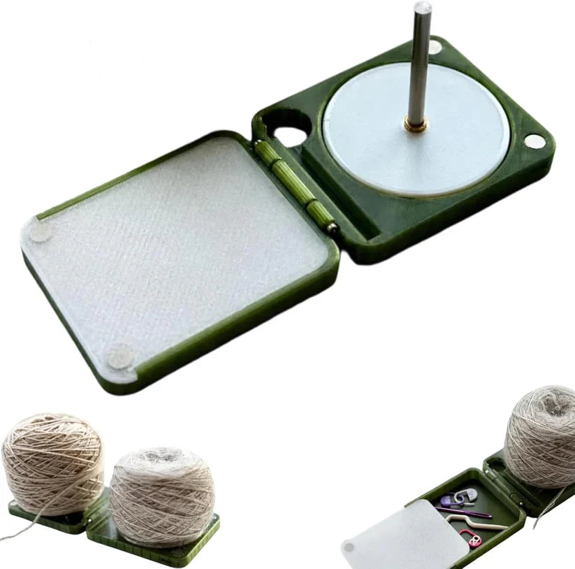 Letzter Tag: 50 % Rabatt – 🧶 Tragbarer Garnhalter zum Häkeln & Stricken