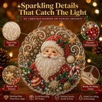 🎄 Premium Christmas Pearl Diamond Art Ornament Kit | DIY Holiday Hanging Decor